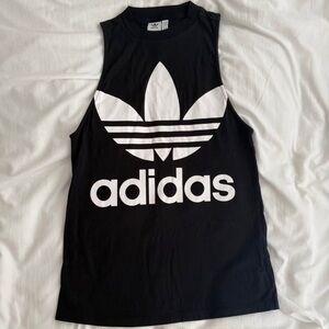 Adidas Black Crew Neck Shirt